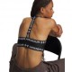 Under Armour Reggiseno Sportivo Mid Support Heat Gear Nero Donna