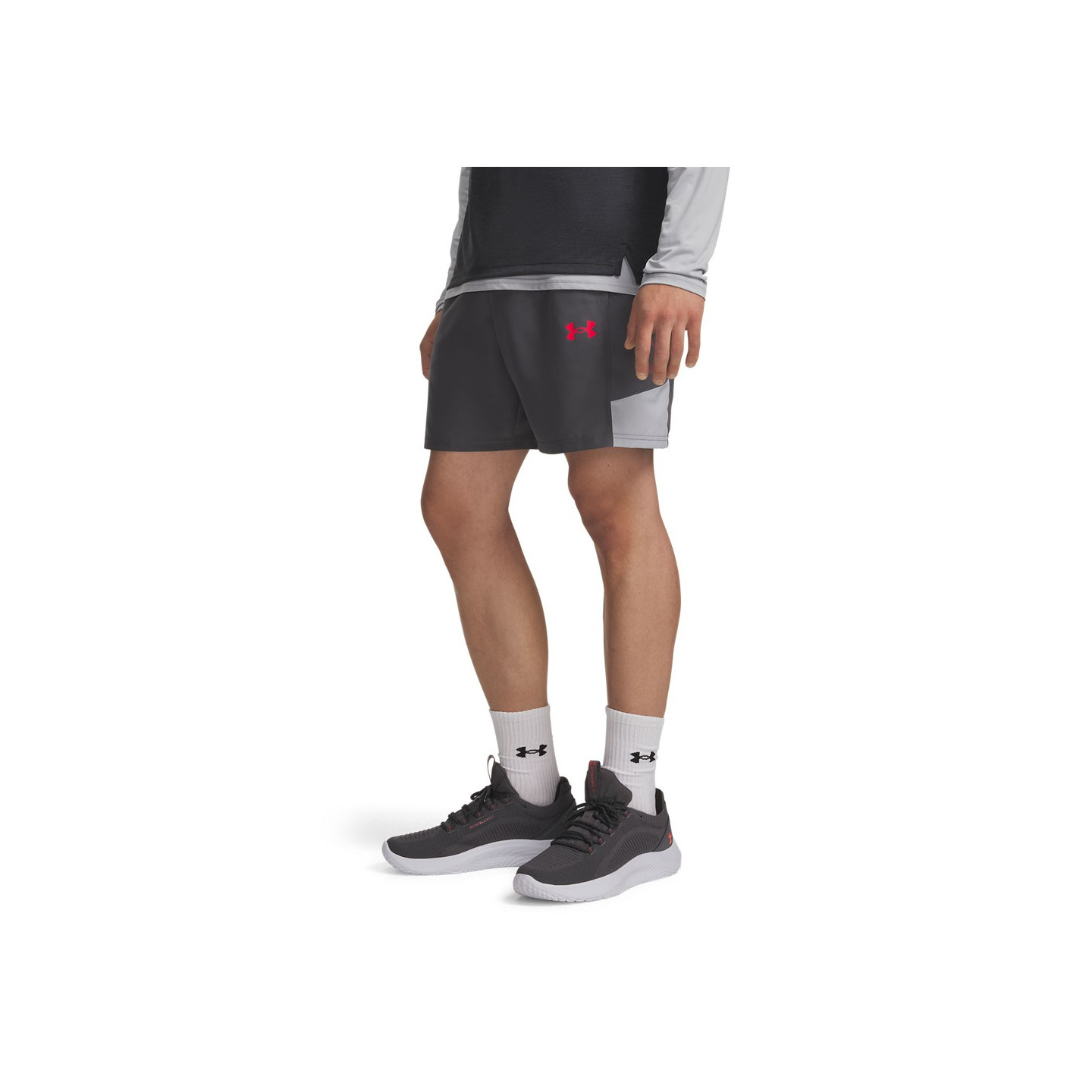 Under Armour Shorts Sportivi Tech Woven Grigio Uomo M