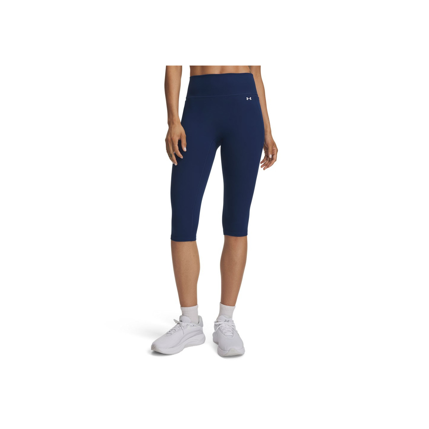 Under Armour Donna Blu Capri Motion Da Neroout Marino / Bianco M - Immagine 2