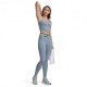 Under Armour Leggings Palestra Tight Motion Tape Azzurro Donna