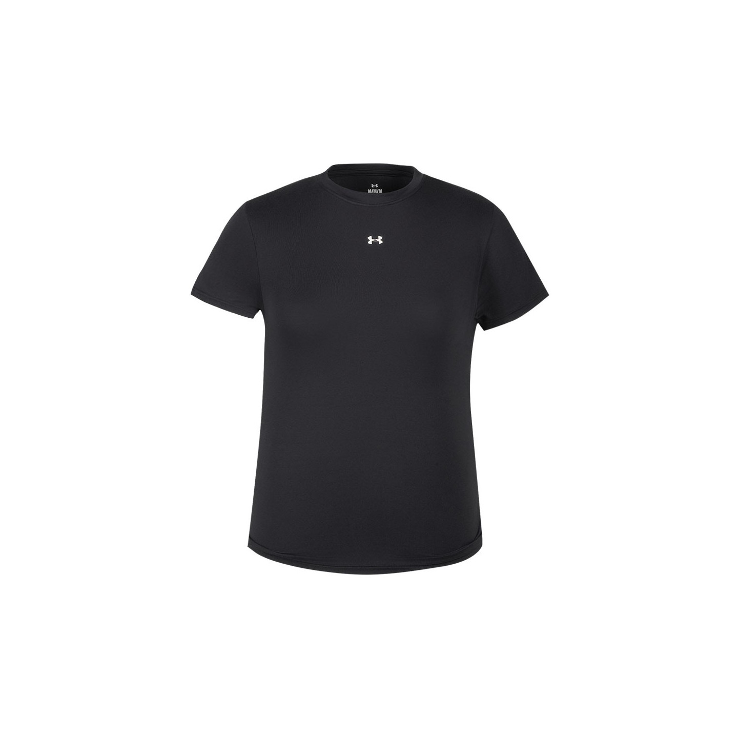 Under Armour Donna Nero T-Shirt A Maniche Corte Aderente Motion Nera - Immagine 2