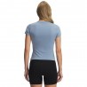 Under Armour T-Shirt Palestra Motion Fitted Azzurro Donna