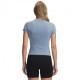 Under Armour T-Shirt Palestra Motion Fitted Azzurro Donna