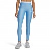 Under Armour Leggings Sportivi Heatgear Novelty Azzurro Donna