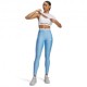 Under Armour Leggings Sportivi Heatgear Novelty Azzurro Donna