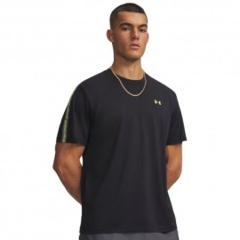 Under Armour T-Shirt Palestra Taping Nero Uomo