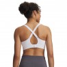 Under Armour Reggiseno Sportivo High Support Effortless Bianco Donna
