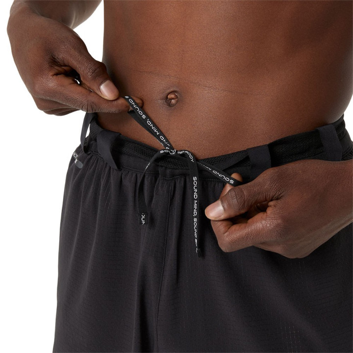 Asics Pantaloncini Running Metarun 5In Performance Nero Uomo