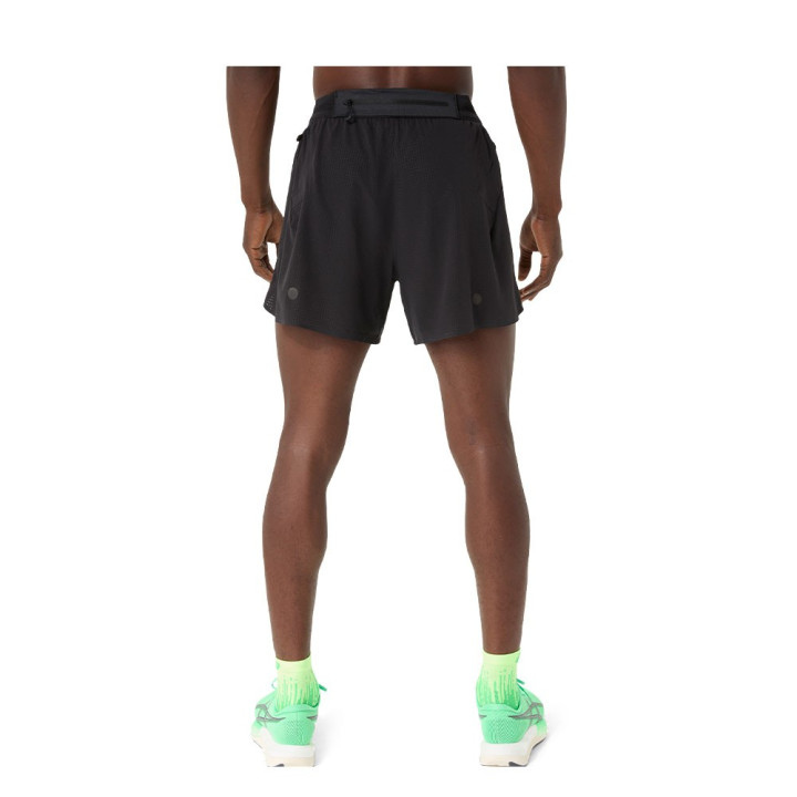 Asics Pantaloncini Running Metarun 5In Performance Nero Uomo