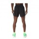Asics Pantaloncini Running Metarun 5In Performance Nero Uomo