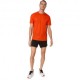 Asics T-Shirt Running Metarun Cherry Tomato Uomo