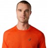 Asics T-Shirt Running Metarun Cherry Tomato Uomo
