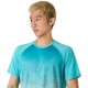 Asics T-Shirt Running Road Fade Energy Aqua Uomo