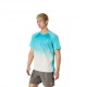 Asics T-Shirt Running Road Fade Energy Aqua Uomo
