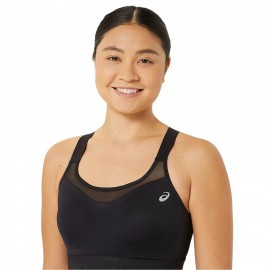 Asics Reggiseno Sportivo Road Combination Performance Nero Donna