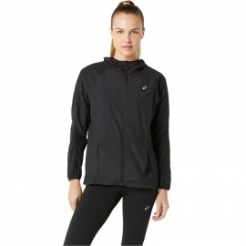 Asics Giacca Running Road Nero Donna