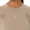 Asics Maglia Running Road Seamless Grigio Donna