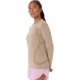 Asics Maglia Running Road Seamless Grigio Donna