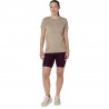 Asics T-Shirt Running Road Seamless Grigio Donna
