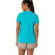 Asics T-Shirt Running Road Seamless Energy Aqua Donna