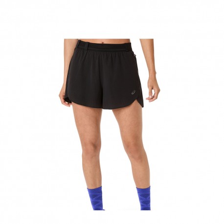 Asics Pantaloncini Running Metarun Performance Nero Donna