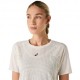 Asics T-Shirt Running Metarun Cream Donna