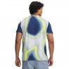 Under Armour T-Shirt Running Ua Velociti Pro Print Nero Navy Argento Uomo