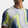 Under Armour T-Shirt Running Ua Velociti Pro Print Nero Navy Argento Uomo
