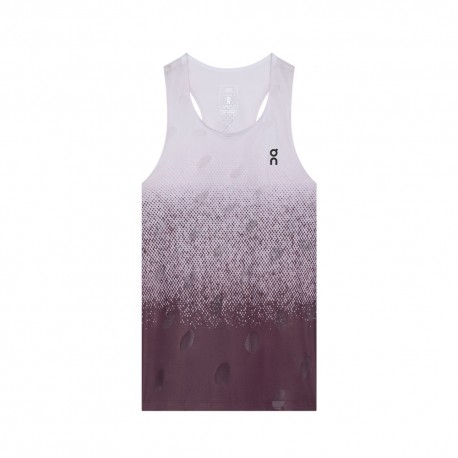 On Canotta Running Zero Foxgiove Bianco Donna