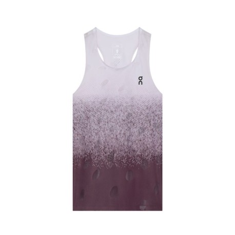 On Canotta Running Zero Foxgiove Bianco Donna