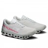 On Cloudmonster 1 Argento Camellia - Sneakers Donna