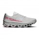 On Cloudmonster 1 Argento Camellia - Sneakers Donna