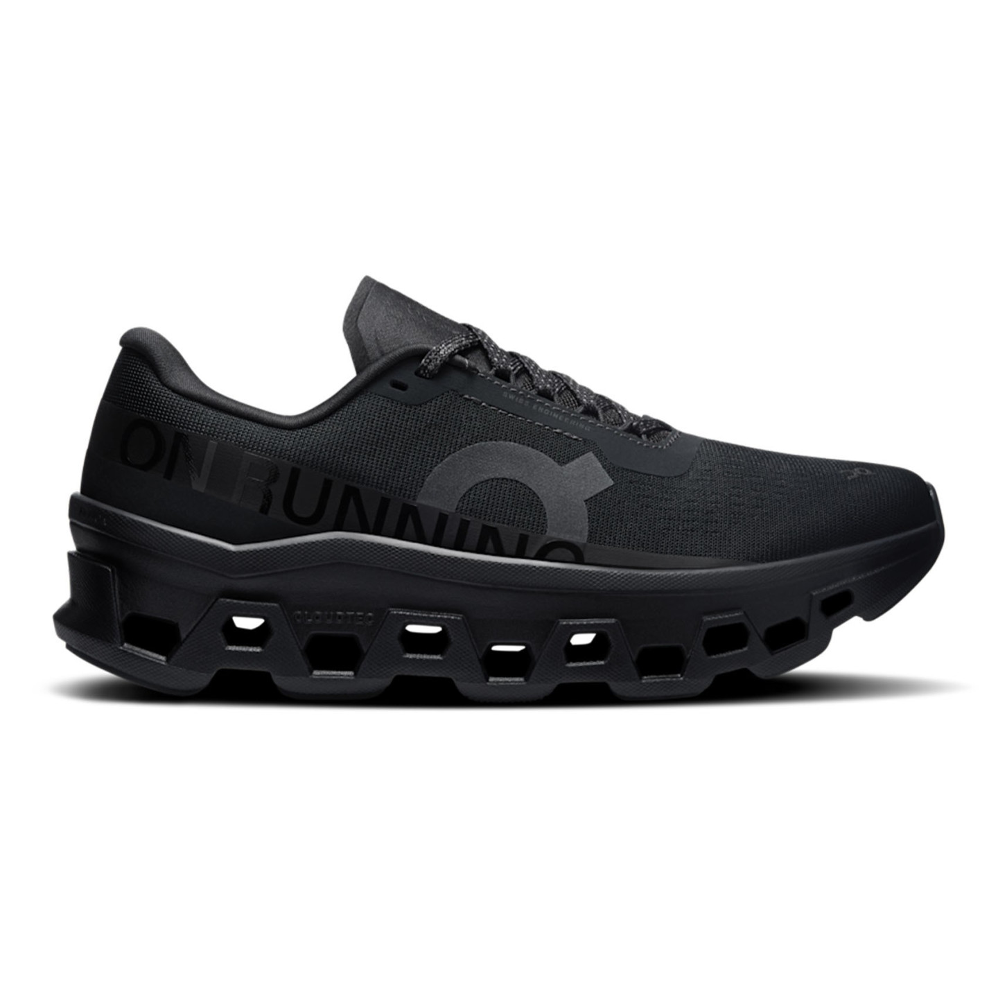 On Donna Nero Cloudmonster 1 Sneakers Da Corsa Nere - Immagine 3