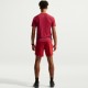 Nike T-shirt RunningStride Tough Rosso Argento Uomo