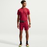 Nike T-shirt RunningStride Tough Rosso Argento Uomo