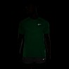 Nike T-shirt RunningStride Verde Spark Argento Uomo