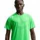 Nike T-shirt RunningStride Verde Spark Argento Uomo