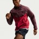 Nike Giacca Running Stride Uv Rpl Mystic Dates Rosso Uomo