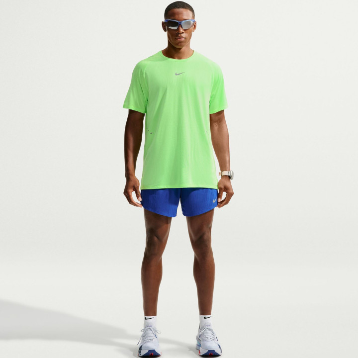 Nike Maglia Running Aero-Fit Stride Volt Light Argento Uomo