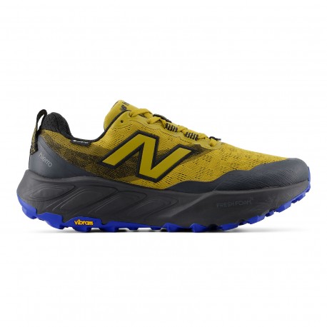 New Balance Fresh Foam X Hierro V9 GORE-TEX Basil Oil Nero - Scarpe Trail Running Uomo