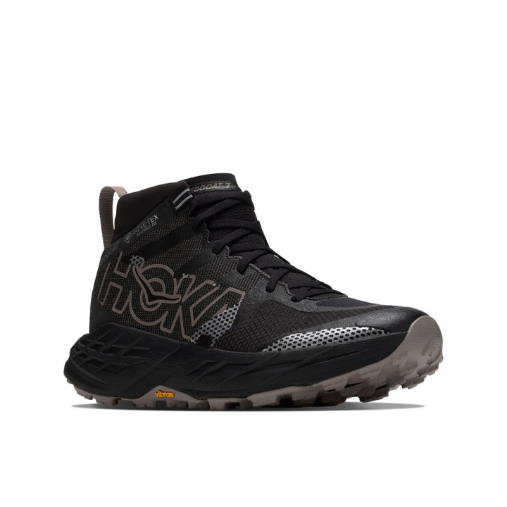 Hoka Speedgoat 7 Hike GORE-TEX Nero Pebble Grigio - Scarpe Hiking Uomo