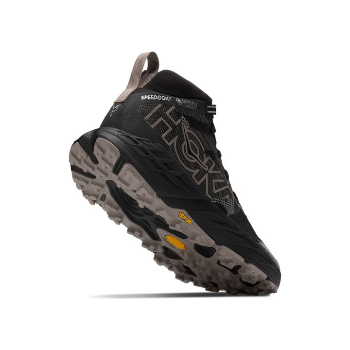 Hoka Speedgoat 7 Hike GORE-TEX Nero Pebble Grigio - Scarpe Hiking Uomo