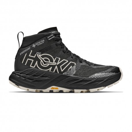 Hoka Speedgoat 7 Hike GORE-TEX Nero Alabaster - Scarpe Hiking Donna