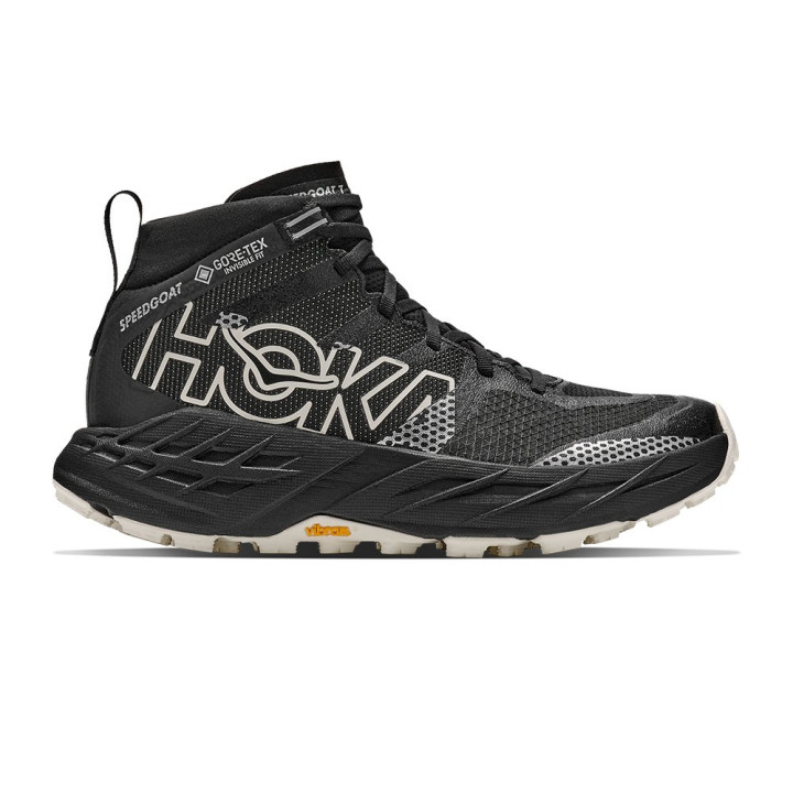 Hoka Speedgoat 7 Hike GORE-TEX Nero Alabaster - Scarpe Hiking Donna