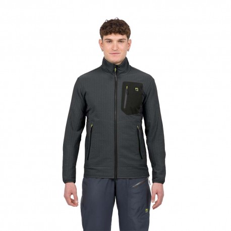 Karpos Felpa In Pile Marmolada Wool Gray Uomo