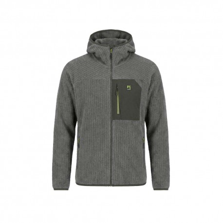 Karpos Felpa In Pile Rocchetta Evo Hoodie Castor Kambaba Uomo