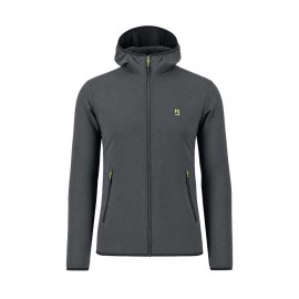Karpos Felpa In Pile Marmolada Hoodie Wool Gray Uomo