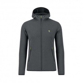 Karpos Felpa In Pile Marmolada Hoodie Wool Gray Uomo