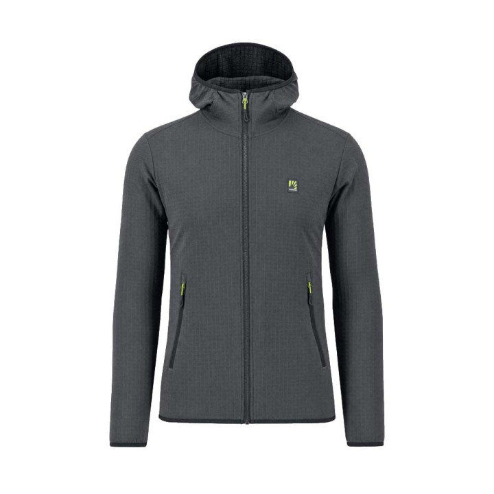 Karpos Felpa In Pile Marmolada Hoodie Wool Gray Uomo