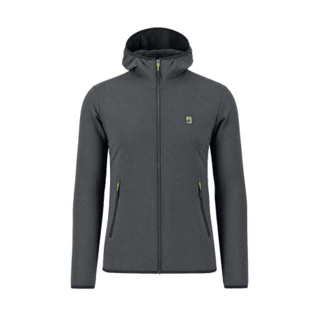 Karpos Felpa In Pile Marmolada Hoodie Wool Gray Uomo